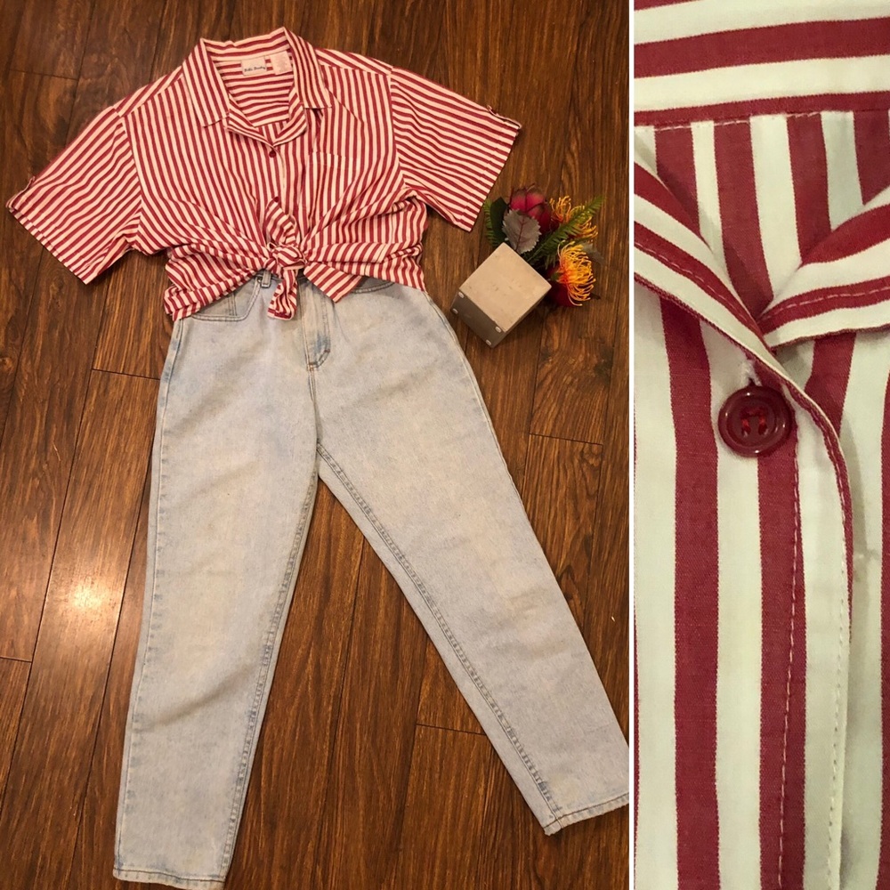 🛍Vintage Bobbi Brooks Oversize Button Up